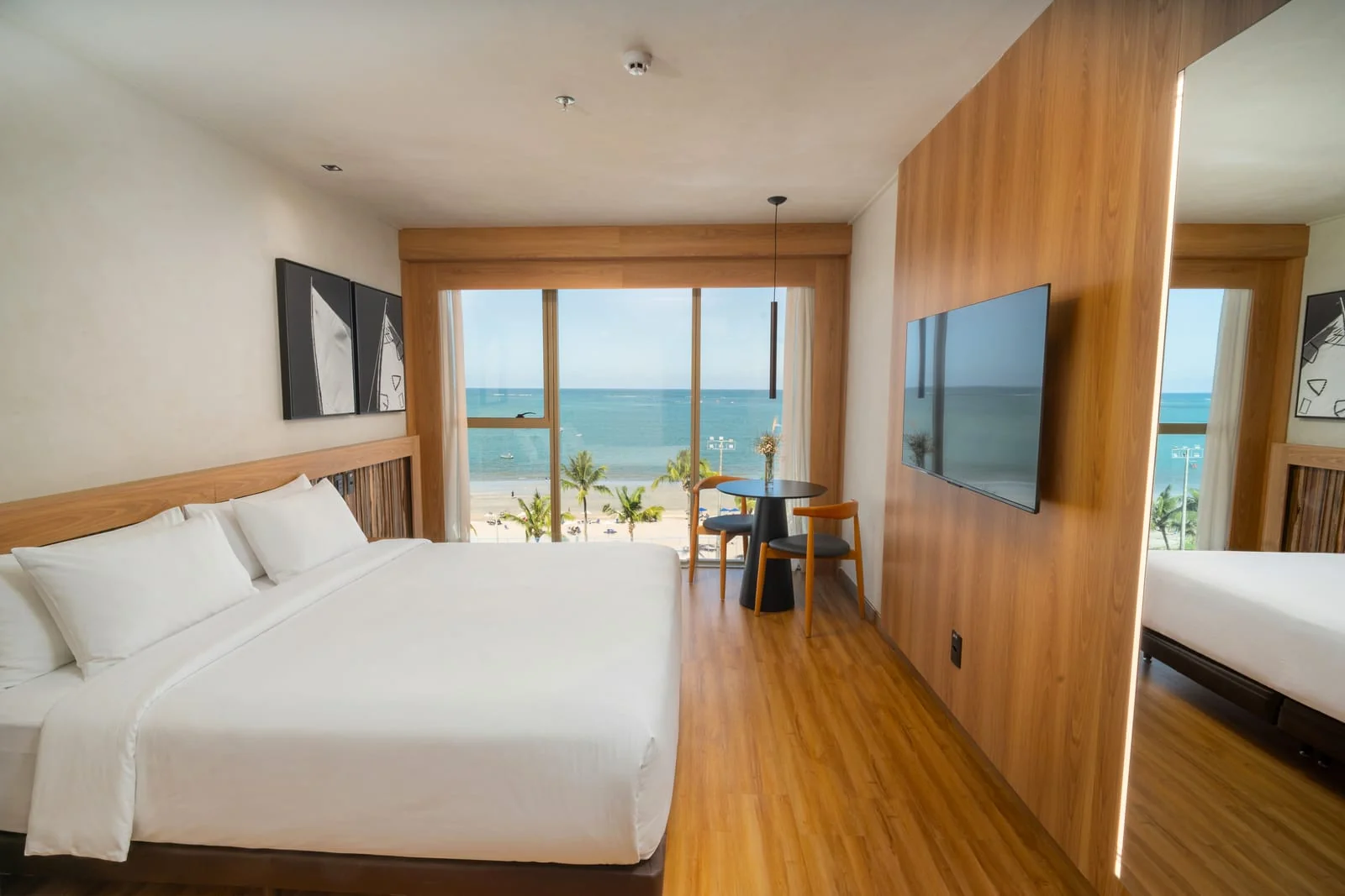 Acomodação Frente Mar do Sais Beach Living com vista para a Pajuçara